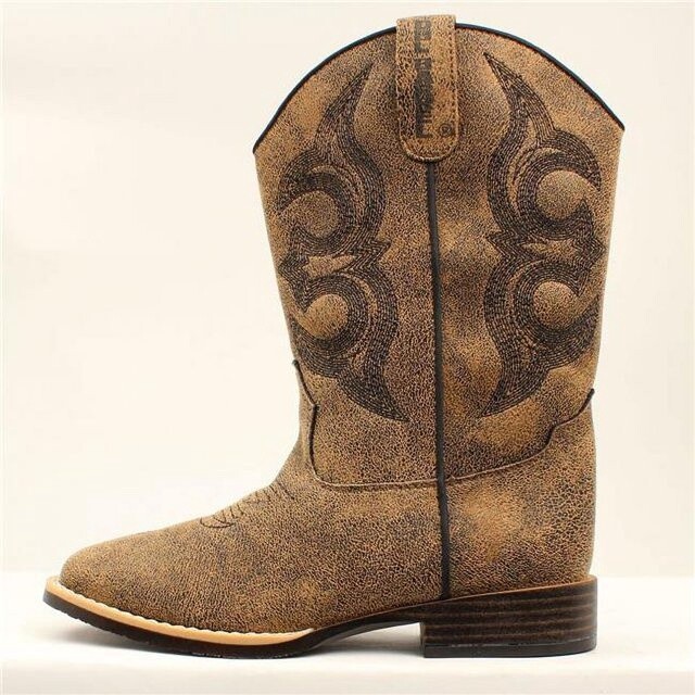 446000091 KID&#39;S DBL BARREL MASON BOOTS