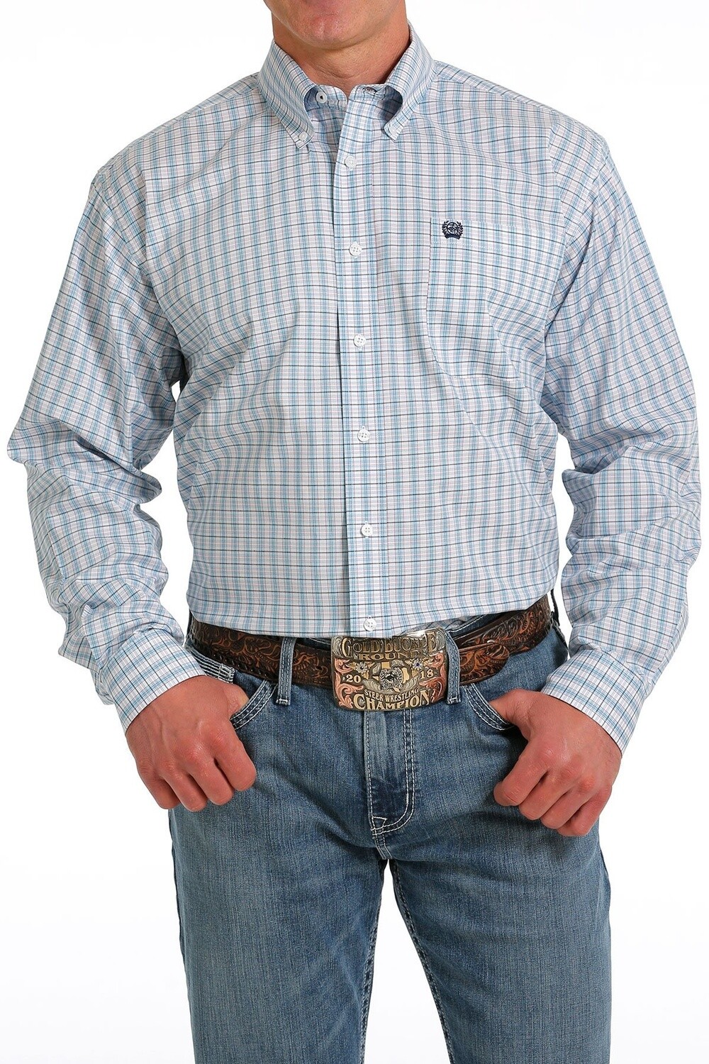 MTW1105563 MEN&#39;S CINCH L/S WESTERN SHIRT