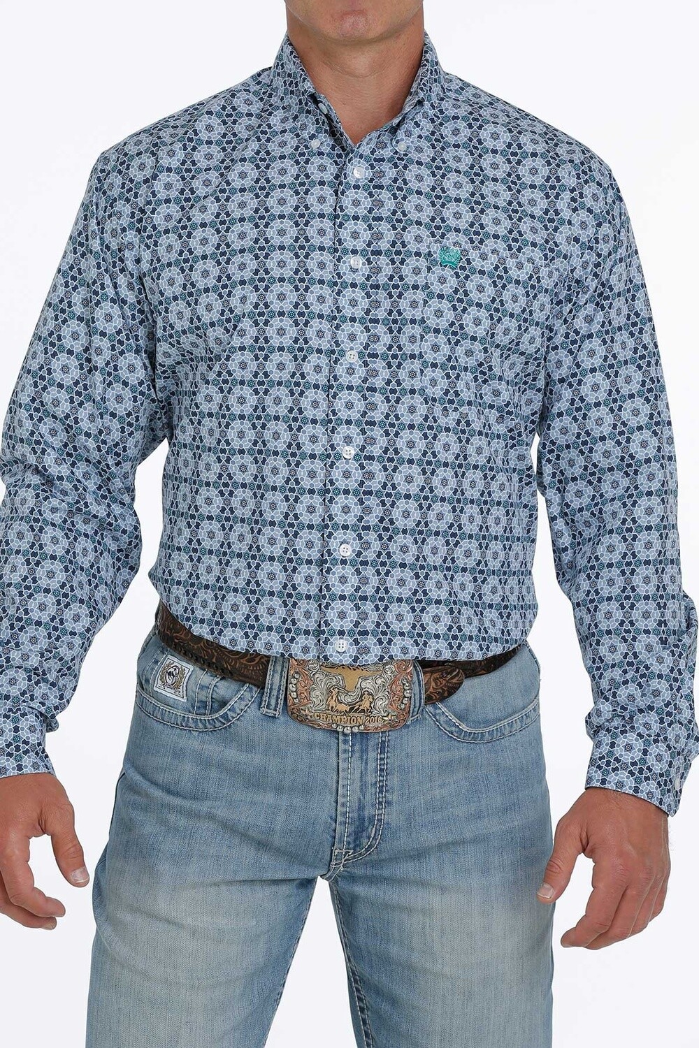 MTW1105216 MEN&#39;S CINCH L/S MODERN FIT WESTERN SHIRT