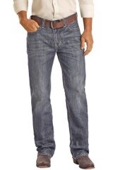 BM0SD02500 MEN&#39;S ROCK &amp; ROLL RELAXED STRAIGHT JEAN