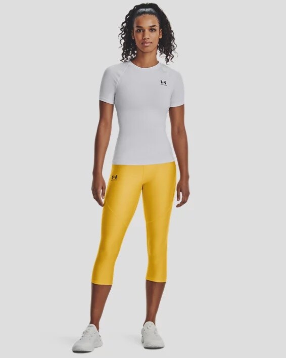 1365475-790 WOMEN&#39;S UNDER ARMOUR HEAT GEAR TEAM CAPRIS