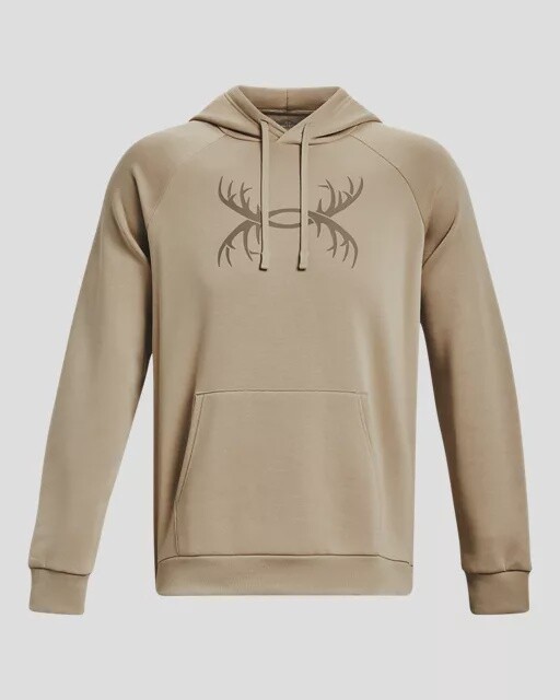 1380258-299 MEN&#39;S UNDER ARMOUR RIVAL ANTLER HOODY