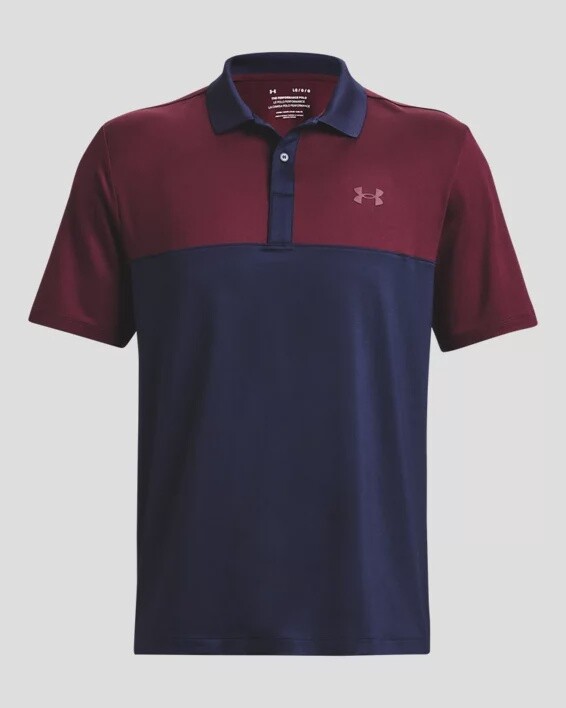 1377375-410 MEN&#39;S UNDER ARMOUR PERFORMANCE 3.0 COLOR BLOCK POLO