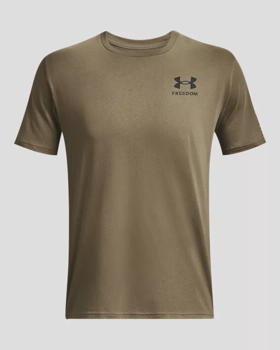 1370810-499 MEN&#39;S UNDER ARMOUR FREEDOM FLAG SHORT SLEEVE TEE
