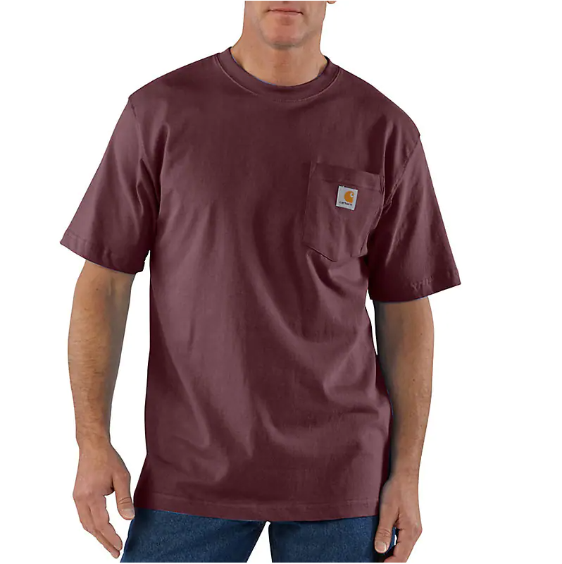 K87 PRT MEN&#39;S CARHARTT SHORT SLEEVE WORKWEAR POCKET TEE