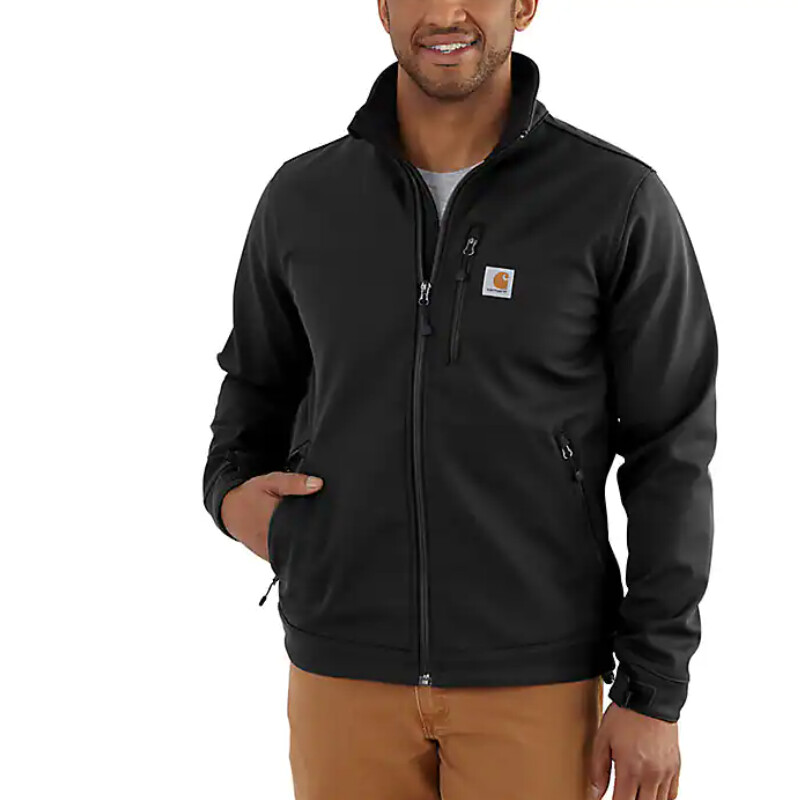 102199-001 MEN&#39;S CARHARTT RAIN DEFENDER® RELAXED FIT HEAVYWEIGHT SOFTSHELL JACKET