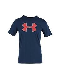 1329583-408 MEN&#39;S UNDER ARMOUR BIG LOGO SHORT SLEEVE TEE