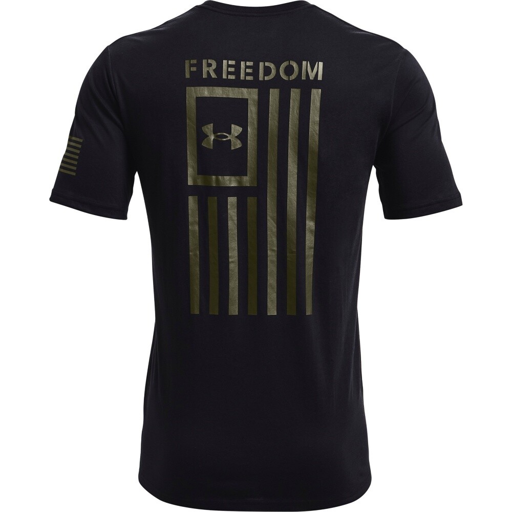 1370810-004 MENS UNDER ARMOUR NEW FREEDOM FLAG SHORT SLEEVE TEE