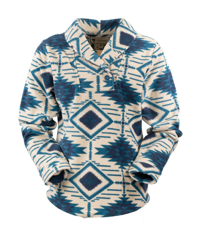40195-BLU WOMEN&#39;S OUTBACK JANET PULLOVER