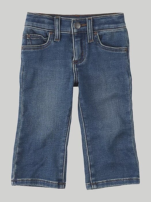 112336776 LITTLE BOY&#39;S WRANGLER STITCHED POCKET BOOTCUT ROPIN&#39; JEAN