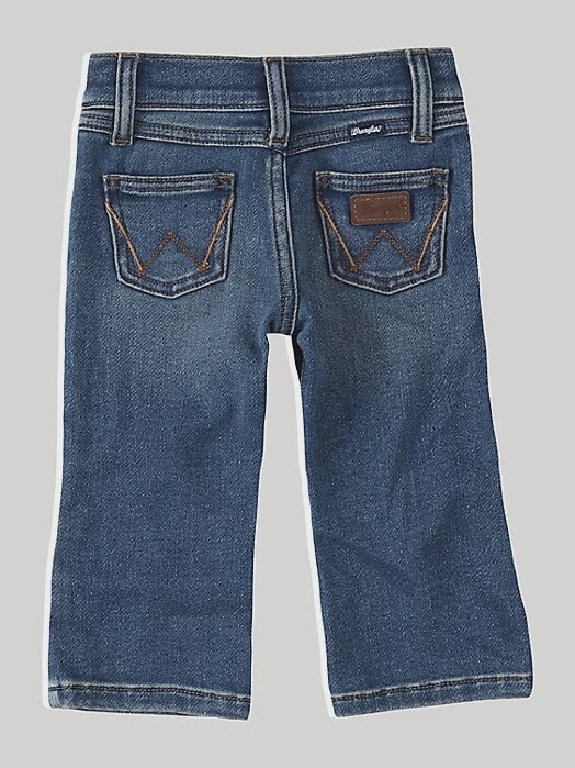 112336776 LITTLE BOY'S WRANGLER STITCHED POCKET BOOTCUT ROPIN' JEAN
