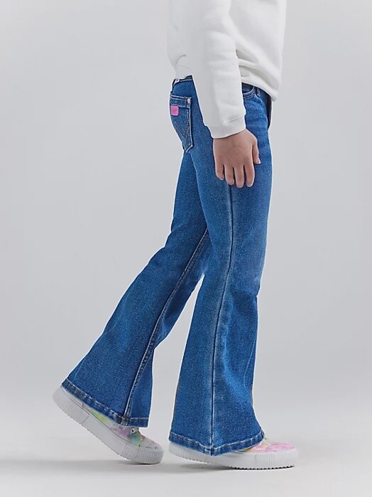 112345027 GIRL'S WRANGLER X BARBIE FLARE JEAN