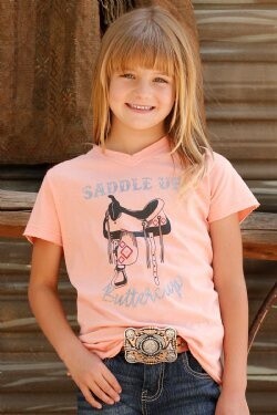 CTT8520003 GIRL&#39;S CRUEL GIRL SHORT SLEEVE BUTTERCUP TEE