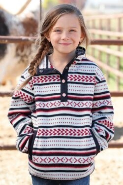 CWK8250007 GIRL&#39;S CRUEL GIRL FLEECE PULLOVER