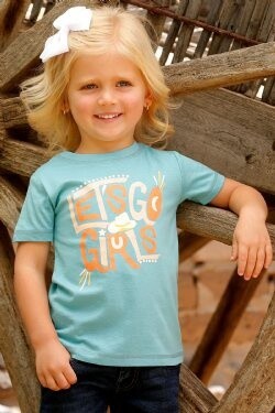 CTT6851028 GIRL&#39;S CRUEL GIRL SHORT SLEEVE LET&#39;S GO GIRL TEE