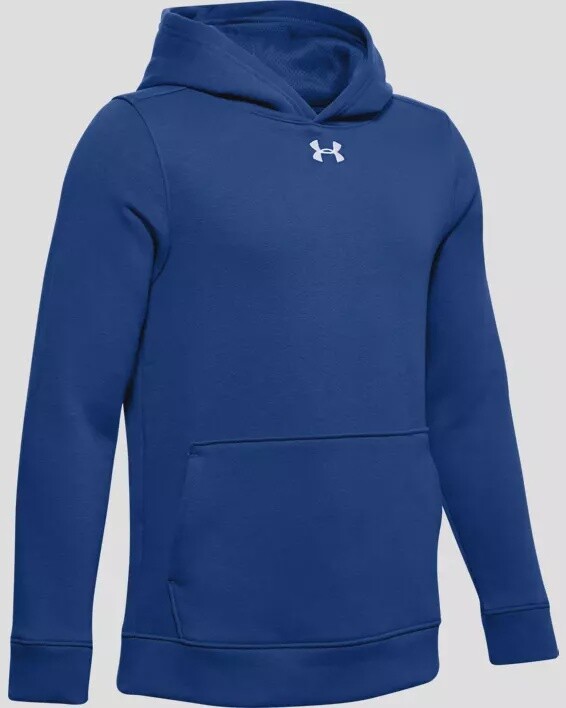 1300129-400 BOYS UNDER ARMOUR HUSTLE FLEECE HOODIE