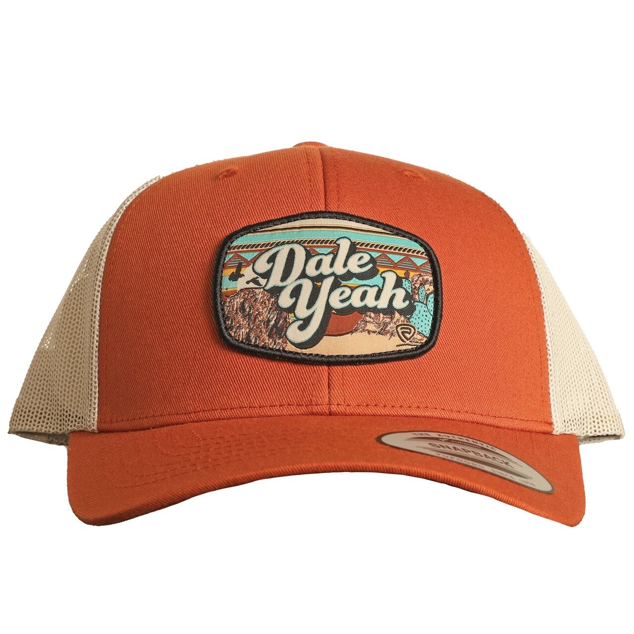 BU40X03051 ROCK &amp; ROLL DALE BRISBY CURVED TRUCKER CAP