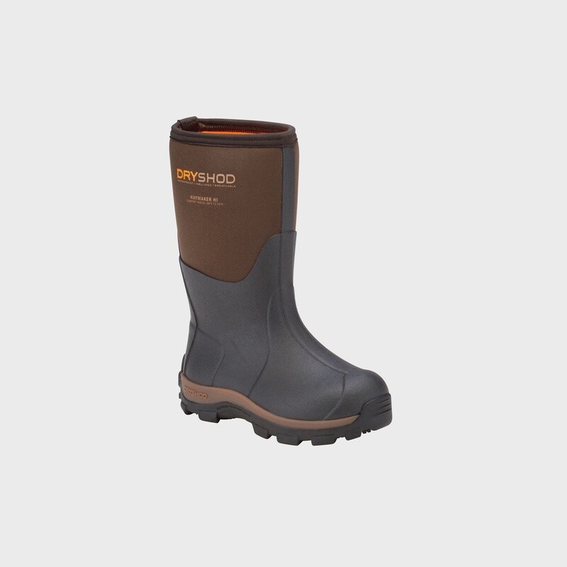 HAY-KD-BR KID&#39;S DRYSHOD HAYMAKER RUBBER BOOT