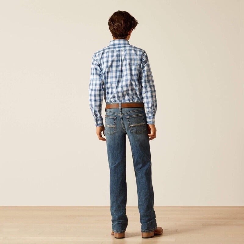 10048252 BOY'S ARIAT B4 RELAXED SEBASTIAN BOOT CUT JEAN