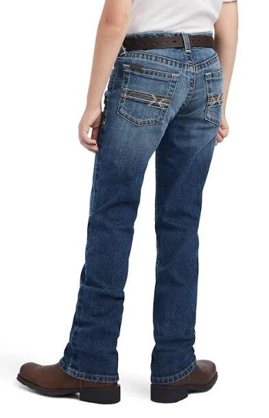 10042202 BOY&#39;S ARIAT B5 SLIM BRACKEN STRAIGHT JEAN
