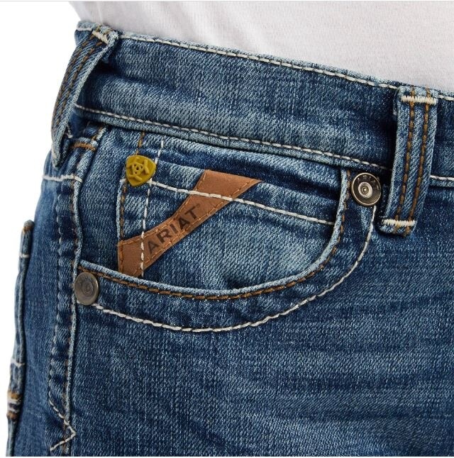 10042202 BOY'S ARIAT B5 SLIM BRACKEN STRAIGHT JEAN