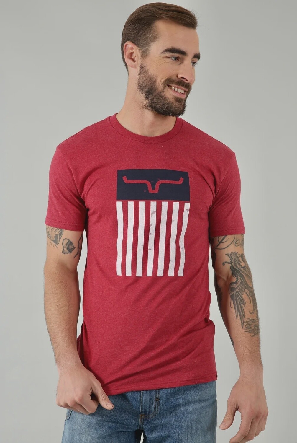 KIMES RANCH CARDINAL S/S CODY TEE