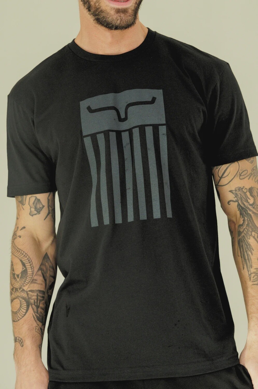 KIMES RANCH BLACK CODY S/S TEE