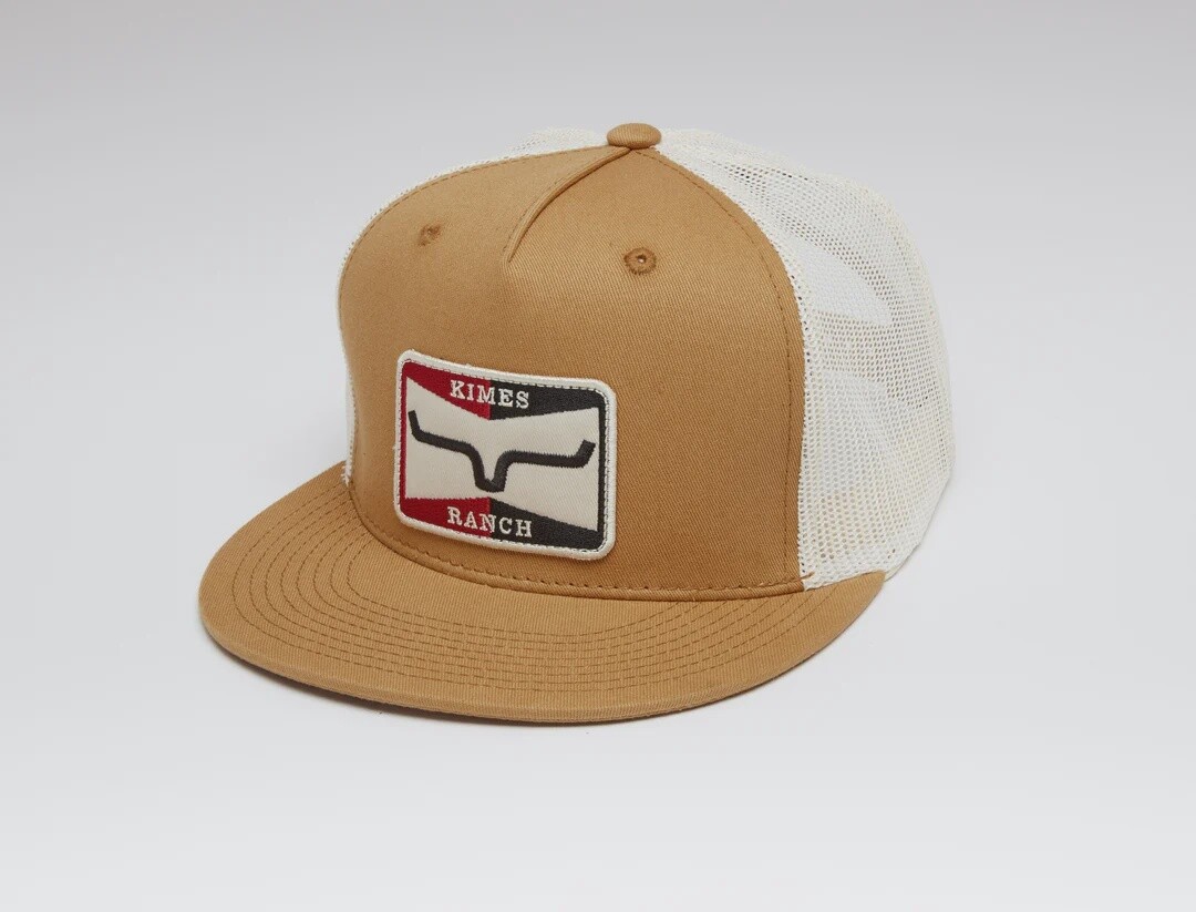 KIMES RANCH SPARKY BROWN TRUCKER HAT