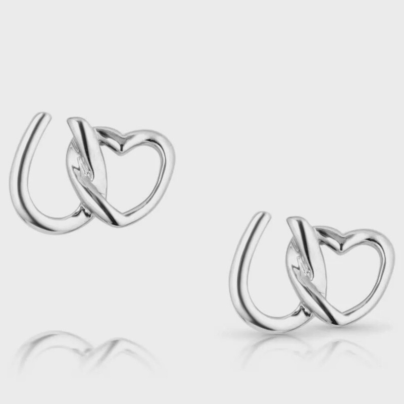 ER5802 MONTANA SILVERSMITHS Luck &amp; Love Earrings