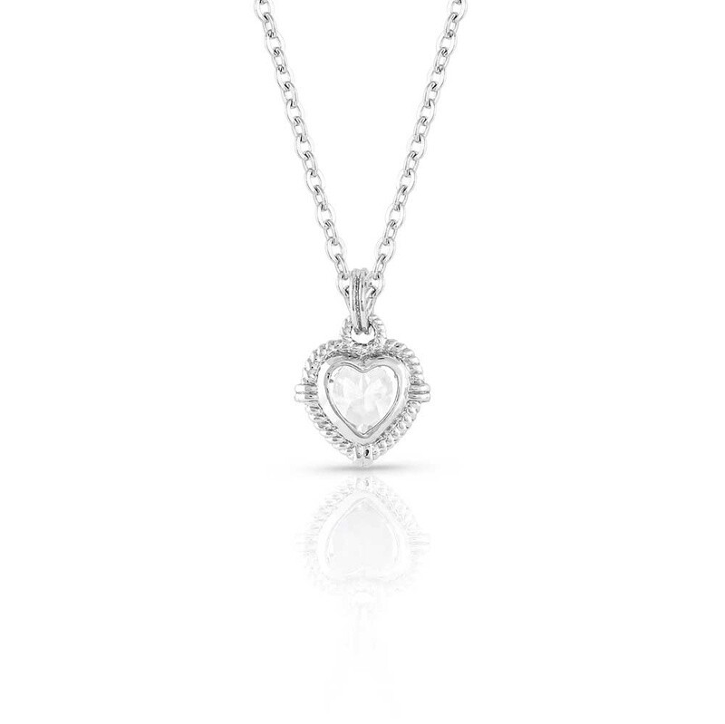 NC5186 MONTANA SILVERSMITHS Heart On My Sleeve Necklace