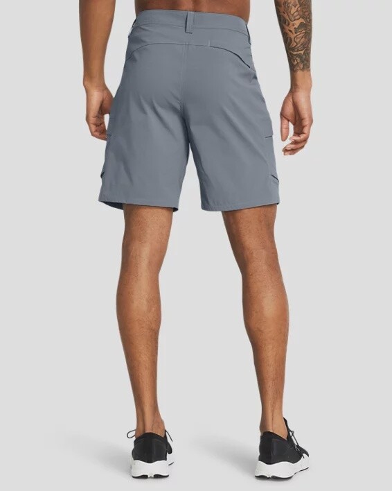 1383560-002 MEN'S UNDER ARMOUR FISH HUNTER 2.0 CARGO SHORT - GRAY