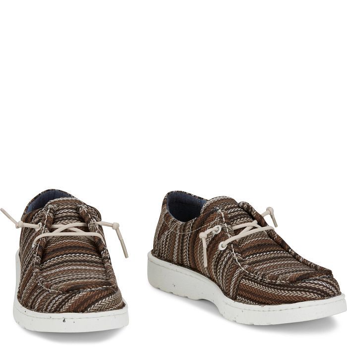 JM339 MEN&#39;S JUSTIN MULTI STRIPE HAZER CASUALS