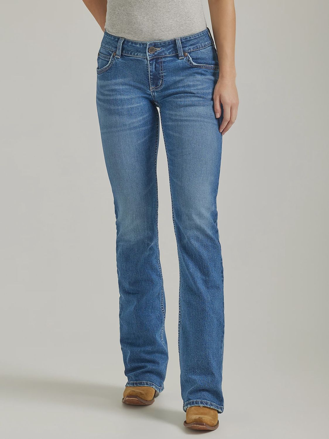 112338906 WOMEN&#39;S WRANGLER RETRO SADIE LOW RISE BOOT CUT JEANS