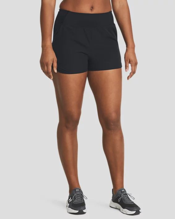 1383556-001 WOMEN'S UNDER ARMOUR FUSION SHORTS - BLACK