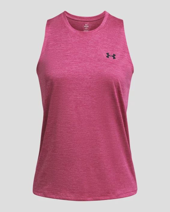 1383656-686 WOMEN&#39;S UNDER ARMOUR TECH TANK TWIST - PINK