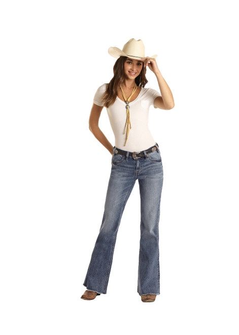 W8M3516 WOMEN&#39;S ROCK&amp;ROLL MID RISE TROUSER