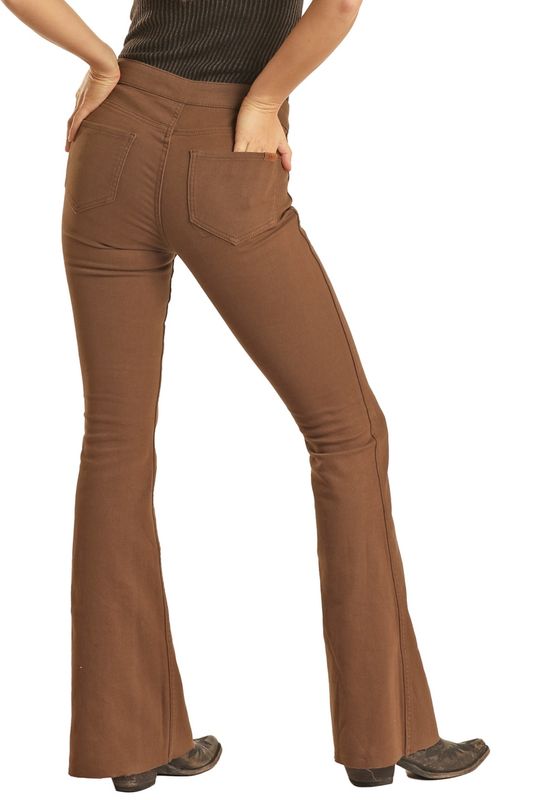BW6PD02231 WOMEN'S ROCK&amp;ROLL REVERSIBLE BUTTON FLARE