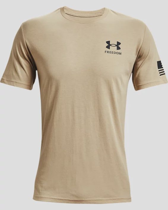 1370811-290 MEN&#39;S S/S UA FREEDOM TE