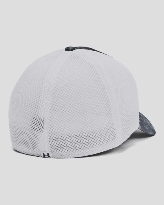 1369804-044 MEN'S UNDER ARMOUR ISO-CHILL DRIVER MESH CAP - GRAY