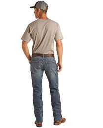 HYMD1RRZRV MEN&#39;S HOOEY BY ROCK &amp; ROLL SLIM FIT STRAIGHT LEG JEAN