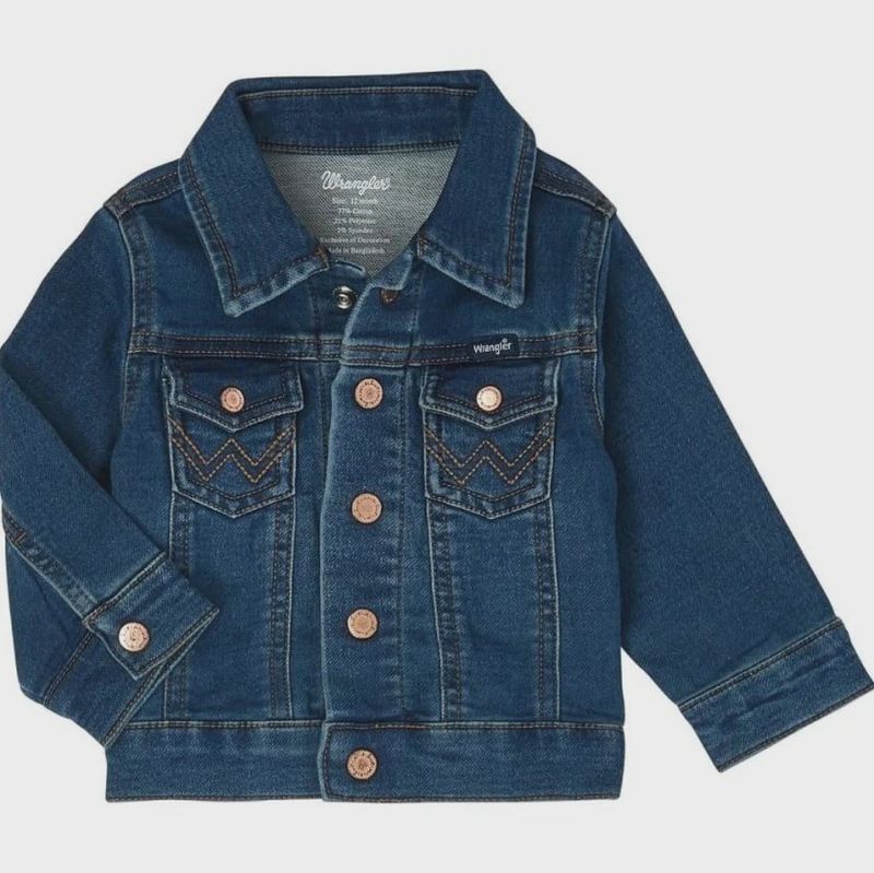 10PQK126D INFANT &amp; TODDLER WRANGLER DENIM JACKET