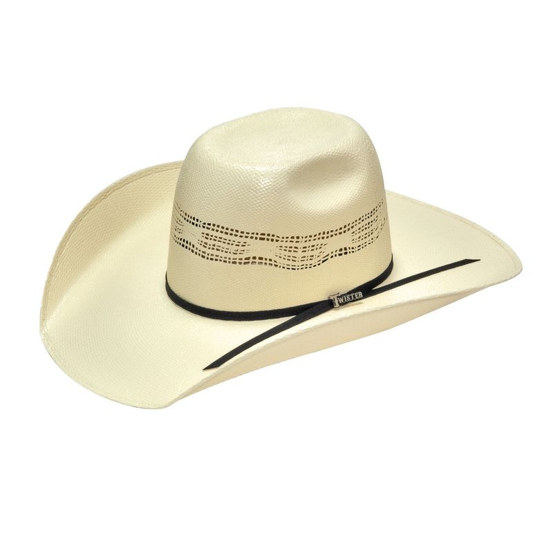 T71815 TWISTER NATURAL BANGORA COWBOY HAT