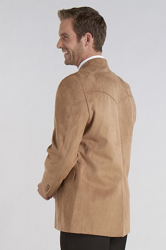 CC4625 MEN'S CIRCLE S MICRO SUEDE WESTERN SPORT JACKET