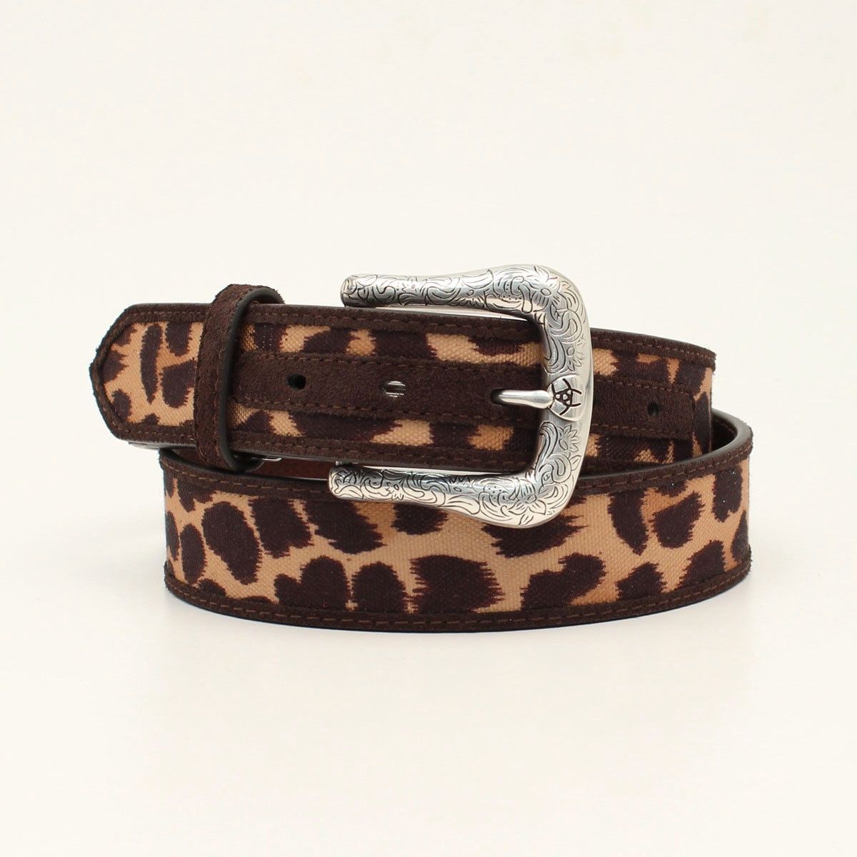 A1531734 WOMEN&#39;S ARIAT LEOPARD BELT