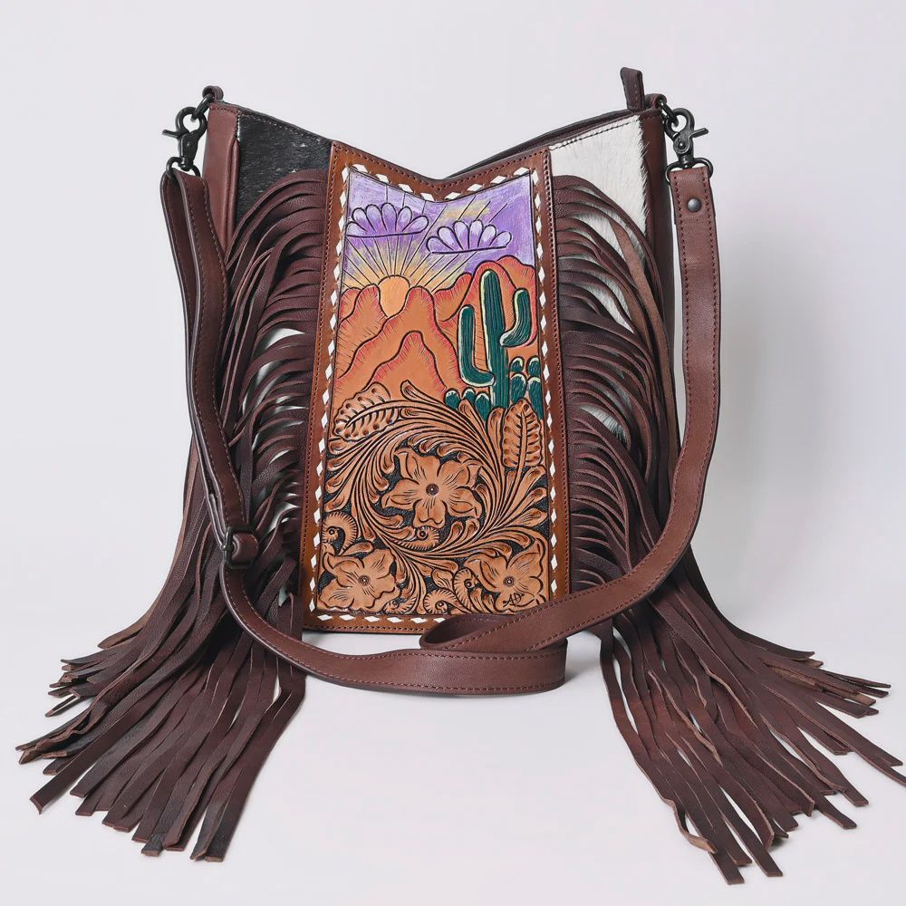 ADBGZ690J AMERICAN DARLING FRINGE CROSSBODY HANDBAG