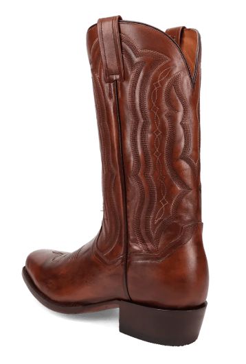 DP3355 MEN'S DAN POST 13" HONEY LEATHER SQUARE-TOE PREMIUM WESTERN BOOT