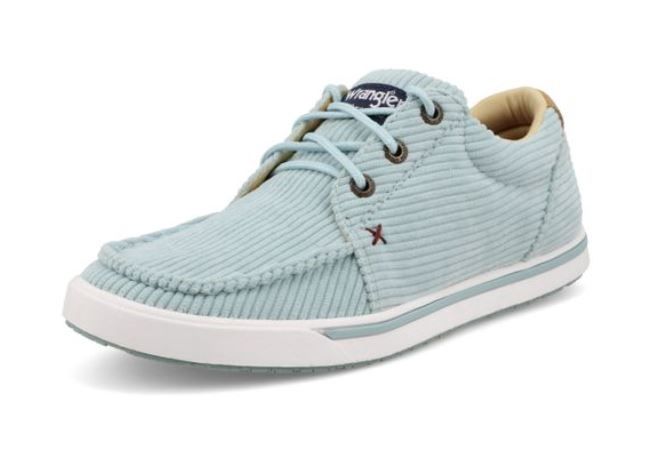 WCA0100 WOMEN&#39;S TWISTED X ICED AQUA CORDUROY KICKS