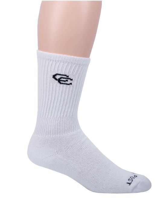 DPCBM9 DAN POST CREW SOCKS - WHITE