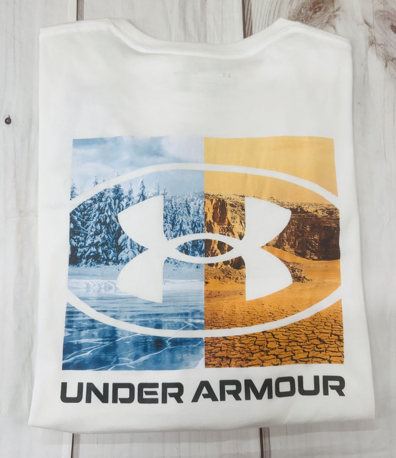 1370190-100 MEN&#39;S UNDER ARMOUR FIRE &amp; ICE SHORT SLEEVE TEE