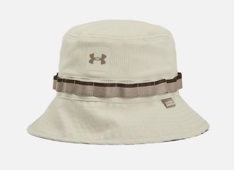 1383434-273 UNDER ARMOUR ISO-CHILL ARMOUR VENT BUCKET HAT - BROWN